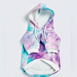 Spark paws Colorful Tie-Dye Pet Hoodie